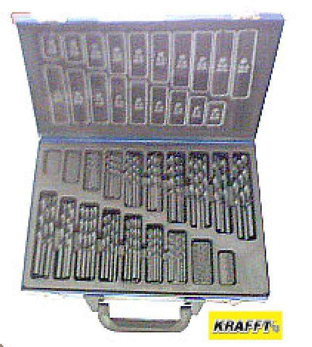 ICE 190 PCE ICE DRILL SET 1.5-10.0MM  KUTWIST1