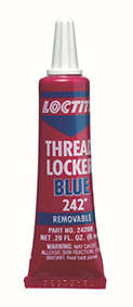 LOCTITE MEDIUM STRENGTH THREADLOCKER 50G BOTTLE (BLUE)  L242/31