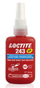 LOCTITE MEDIUM STRENGTH THREADLOCKER 50G BOTTLE (BLUE) L243/31