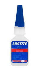 LOCTITE CYANOACRYLATE 20G RUBBER TOUGHENED CLEAR MTO L435/20