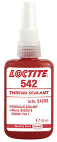 LOCTITE HYDRAULIC & PNEUMATIC SEALANT 50G (BROWN) L542/31