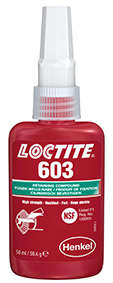 LOCTITE HI-STRENGTH - OIL TOLERANT - RETAINING COMPOUND 50G L603/31