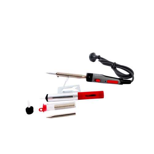 TRADEFLAME SOLDERING IRON 240V 60W 7 PCE KIT SEE TF3023  TF218112