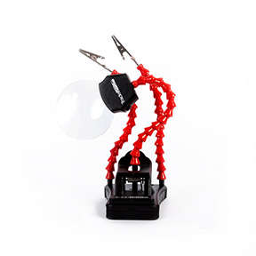 TRADEFLAME HELPING HAND W/MAG BASE & LED MAG/LENS - SEE TF3034  TF218178