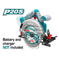 TOTAL LITHIUM-ION CIRCULAR SAW 20V DIA 165MM  TOTSLI1651