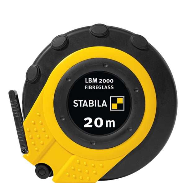 STABILA - LBM 2000 Closed Case Tape, Metric 30m Fibreglass - 560-373