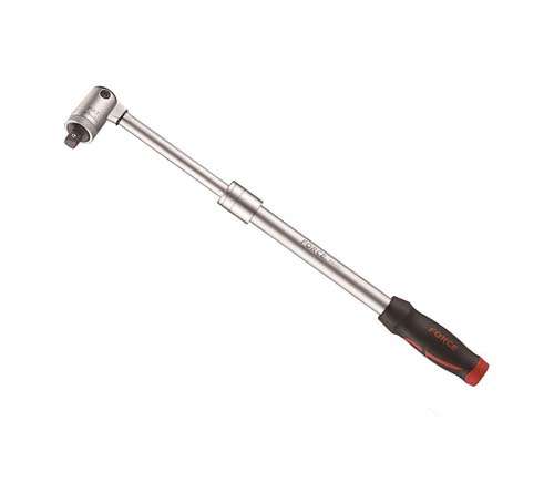 FORCE 1/2 DRIVE RATCHET HANDLE ADJUSTABLE SWIVEL EXTENDS 435-680MM  FO802434