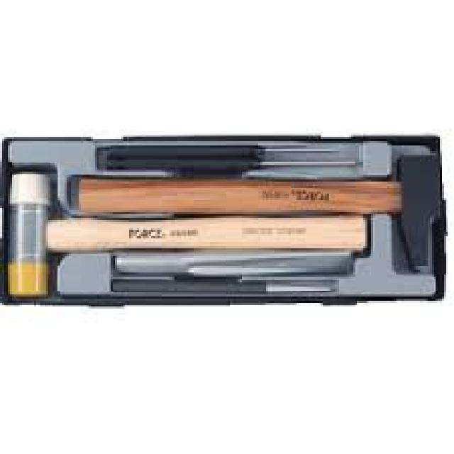 FORCE 6PC HAMMER CHISEL & PUNCH SET  FOT50633AF