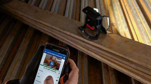 BOSCH PROFESSIONAL - 18V, 10,000 lumen, 12.5 mins/Ah, Bluetooth connectivity - GLI 18V-10000 C