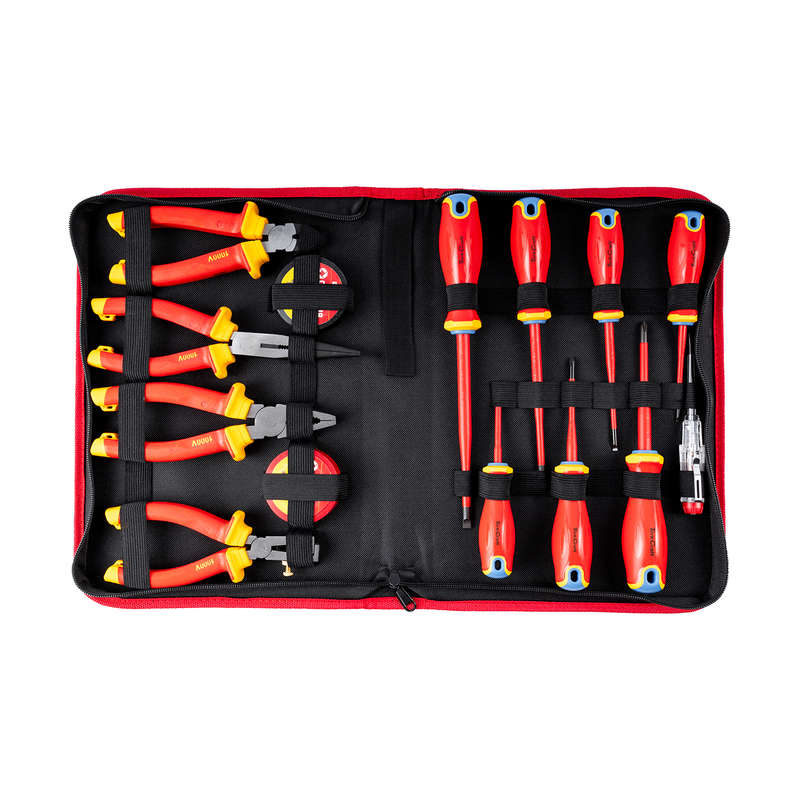 Tork Craft - ELECTRICIANS INSULATED VDE 14PC SET - KT2314