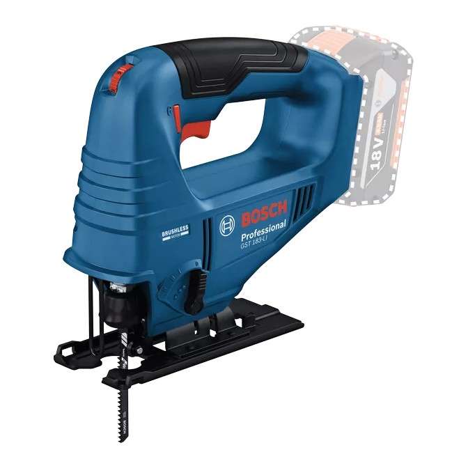 BOSCH PROFESSIONAL -  Cordless Jigsaw GST 183-LI (SOLO) -  0 601 5B7 020