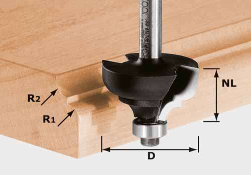 FESTOOL - MULTI PROFILE HW D36,7-R6-R6 KL        FES491031