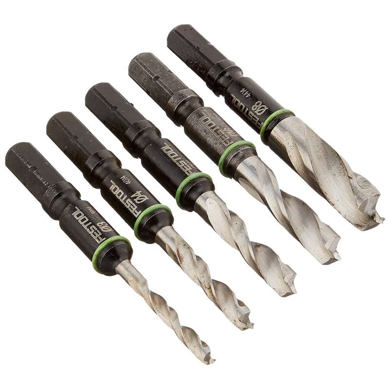FESTOOL - SET OF DRILL BKS D 3-8 CE-W-K        FES495130