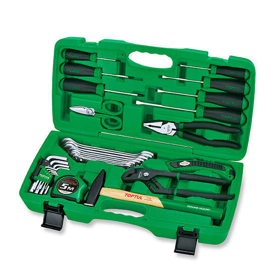 TOPTUL - 30 PC HOME REPAIR & MAINTENANCE TOOL SET        GAAI3001