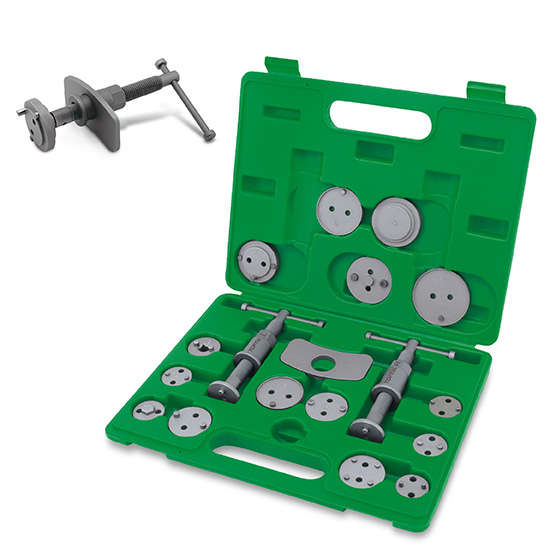 TOPTUL - 18PC UNIVERSAL CALIPER WIND BACK TOOL KIT       JGAI1801