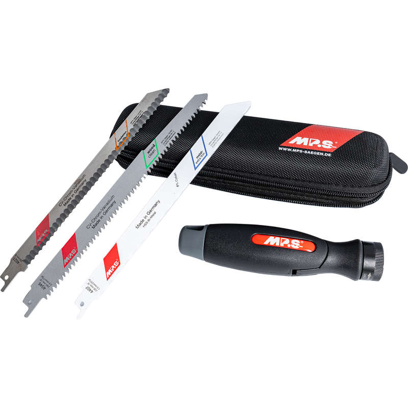 MPS - SABRE SAW HOLDER WITH 3 BLADES 4027 4046 AND 4407MPS4400SET