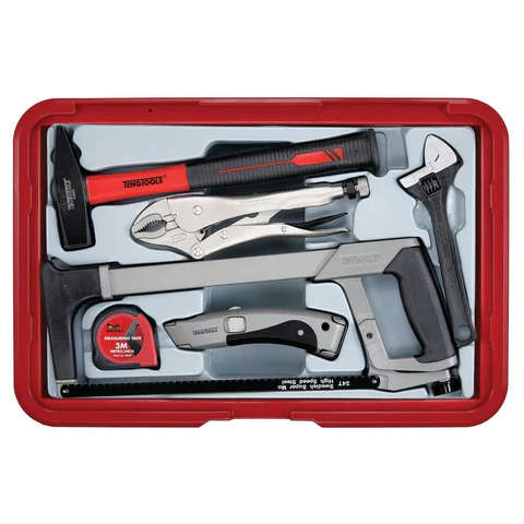 TENG TOOLS - 100PC Portable Tool Kit with Engineer Hammer - SC04E
