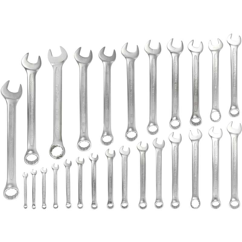 TORK CRAFT - 26PCS COMBINATION SPANNER SET 6-32MM DEEP OFFSET JUMBO RACKTC50226