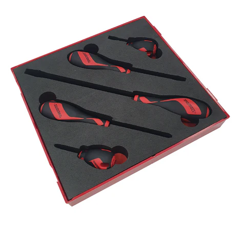 TENG TOOLS - 5PC Heavy Duty Screwdriver Set in EVA - TED905N
