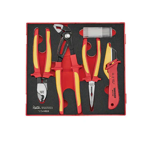TENG TOOLS - 8PC Insulated Plier and Knife Set in EVA Foam - TEDVMB08