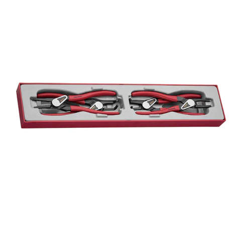 TENG TOOLS - CIRCLIP PLIER SET PRO 40-100 MM TTX4 4 PIECES - TTX474-9E
