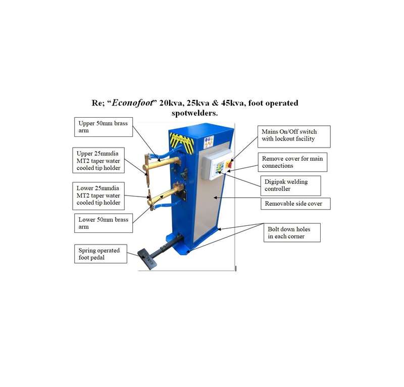 WESTKEN - 35kva Econofoot EF-35  Spot welder