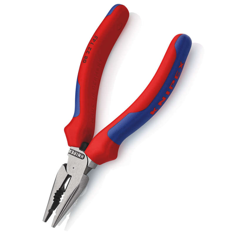 KNIPEX - KNI0822145SB - KNIPEX PLIER COMB NEEDLE 145MM COMP GRIP
