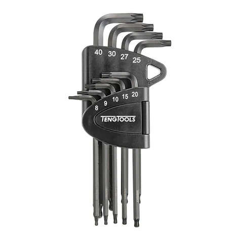 TENG TOOLS - 9PC Extra Strength Cr-Mo Hex Key Ball Tx Set -  1499TX