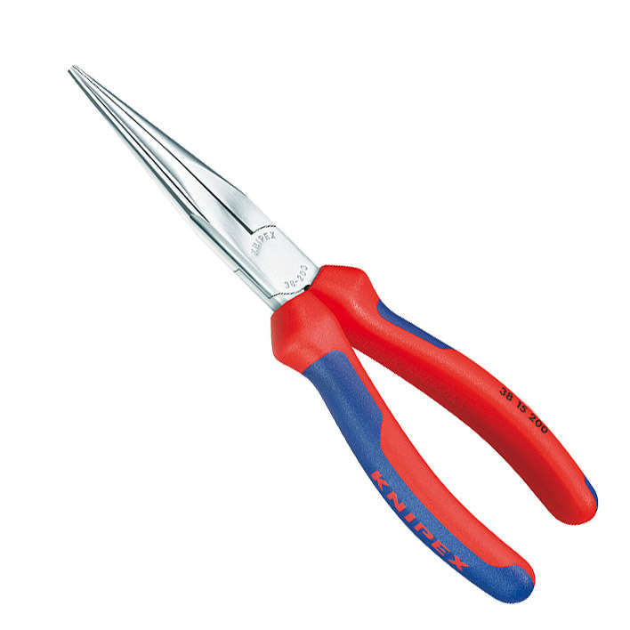 KNIPEX - KNI3815200 - KNIPEX PLIER LONG NOSE 200MM COMP GRIP