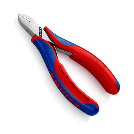 KNIPEX - KNI7702115SB - KNIPEX PLIER DIAG CUT 115MM COMP GRIP