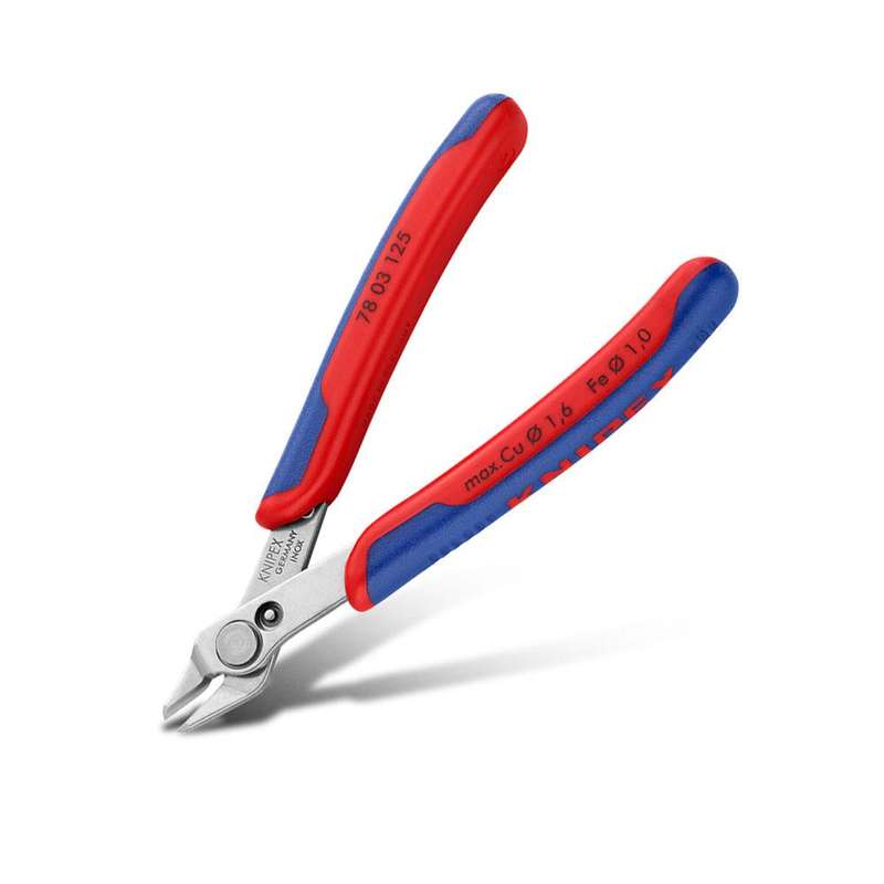 KNIPEX - KNI7803125SB - KNIPEX PLIER ELECTRONIC SUPERKNIPS 125MM