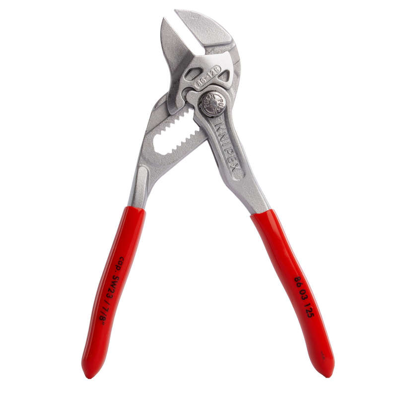 KNIPEX - KNI8603125SB - KNIPEX PLIER W/PUMP 125MM CHROME PVC