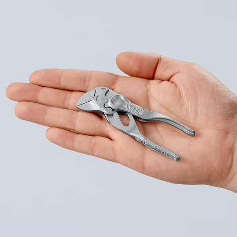KNIPEX - KNI8604100 - KNIPEX PLIER W/PUMP MINI 100MM CHROME BARE