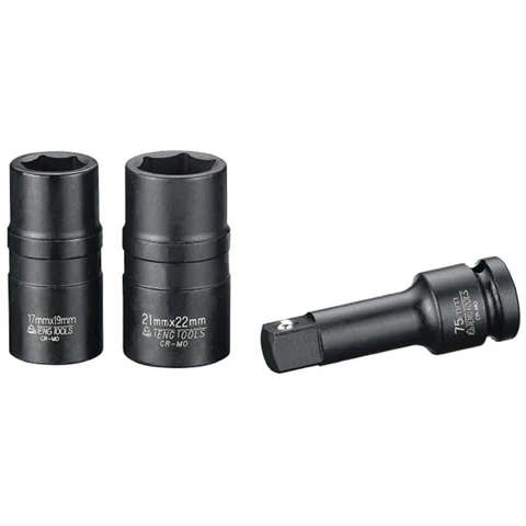 TENG TOOLS - 3PC Wheel Nut Socket Set - 9203N1