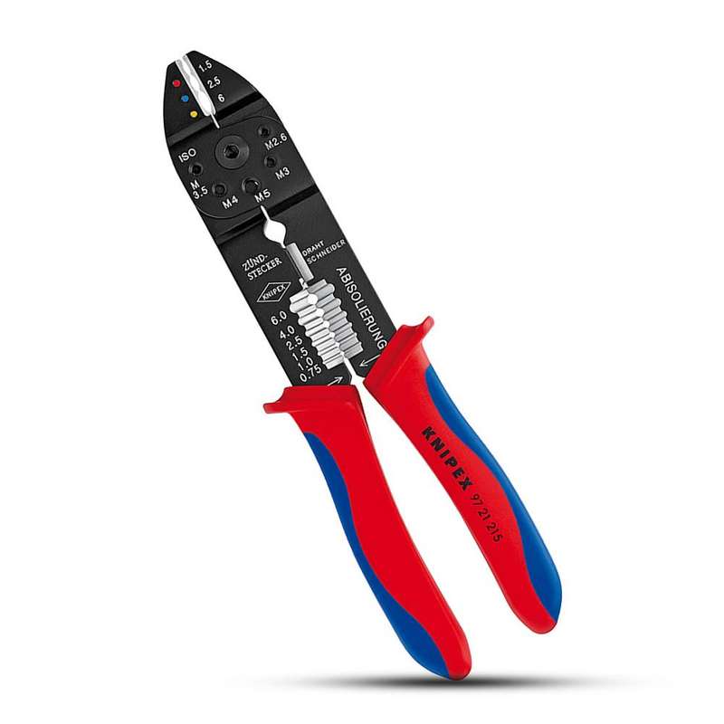 KNIPEX - KNI9721215SB - KNIPEX PLIER CRIMPING 230MM INSULATED