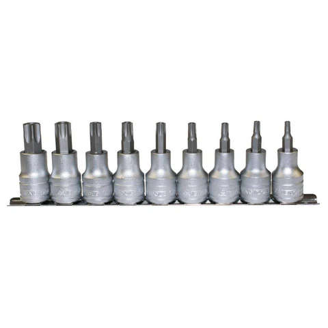 TENG TOOLS - 9PC 1/2inch Drive Tpx Bit Socket Set - M1213TPX