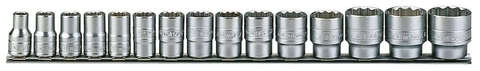 TENG TOOLS - 15PC 1/2" Drive Socket Set AF -  M1215AF