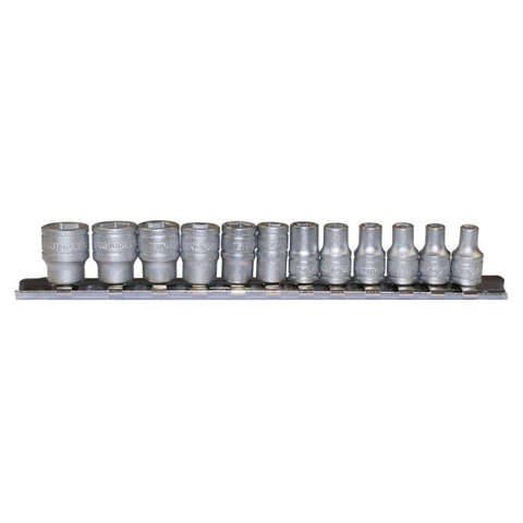 TENG TOOLS - 12PC 1/4inch Drive Socket Set - Rail - M1412