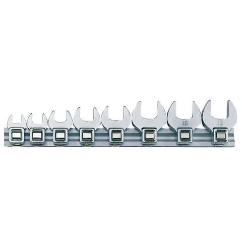 TENG TOOLS - 8PC Crowfoot Wrench Set - M3808MM