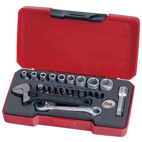 TENG TOOLS - 23PC 1/4 inch Drive Socket Set - T1423