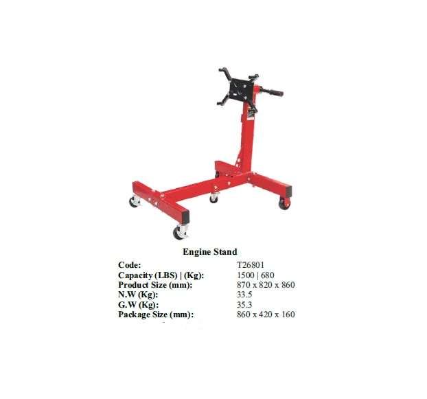 Torin BIG RED Jacks - Engine Stand  680KG -  T26801