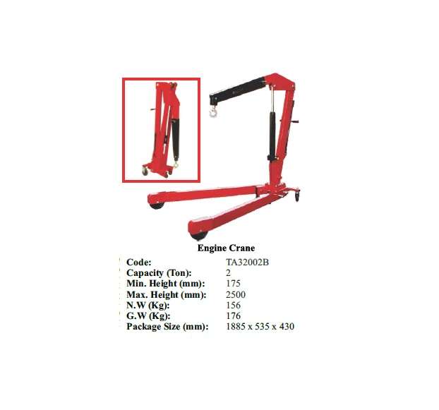 Torin BIG RED Jacks - Engine Crane 2 ton - TA32002B