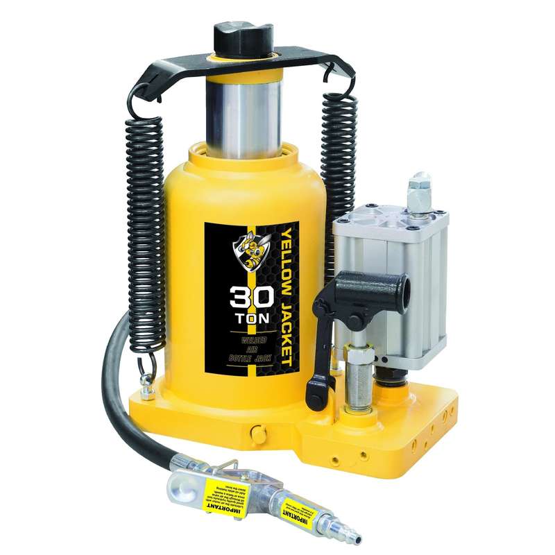 YELLOW JACKET - Pneumatic Hydraulic Bottle Jack 30 ton - TQ30007