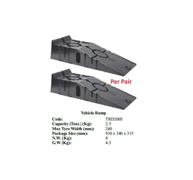 Torin BIG RED Jacks - Vehicle Ramp (SOLD AS A PAIR) - TRD2005