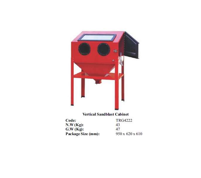 Torin BIG RED Jacks - Vertical Sandblast Cabinet - TRG4222