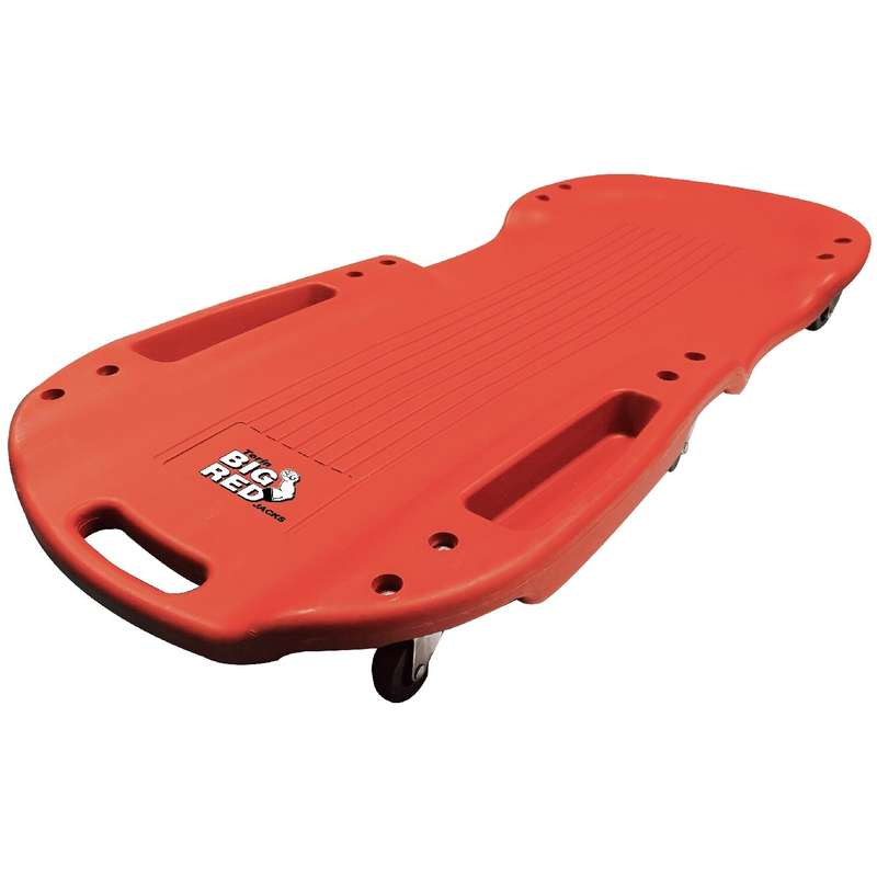 Torin BIG RED Jacks - 6 Wheel Plastic Creeper  - TRH6808B