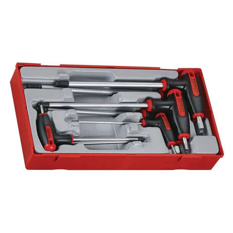 TENG TOOLS - 7PC T Handle Hex Key Tray -  TTHEX7