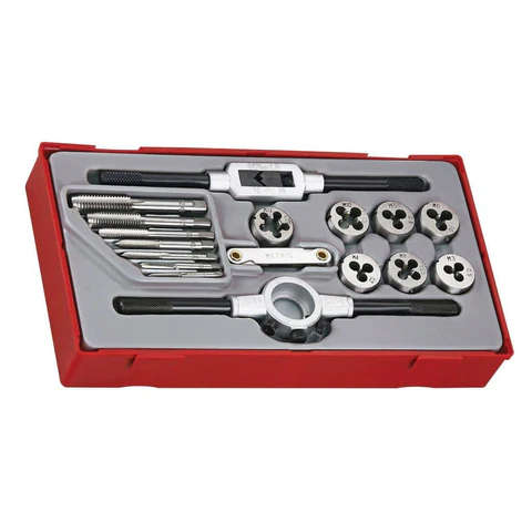 TENG TOOLS - 17PC Tap & Die Set - TTTD17