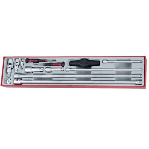 TENG TOOLS - 13PC Extension Bar Tray - TTXEXT13