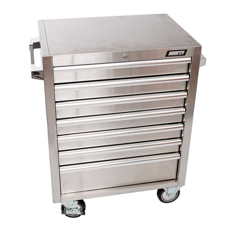 Avex Professional Tools -7 Drawer Roller Cabinet Stainless Steel - AT-01-015